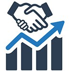 we develop a long-term business relationship with our clients